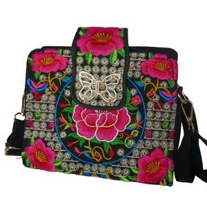 Floral Embroidered Women's Bag
